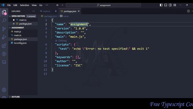 how to make pakages json file in vs code смотреть онлайн