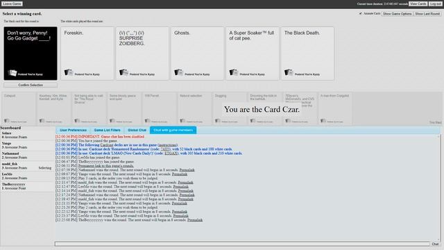Fart Stories - Cards Against Humanity смотреть онлайн