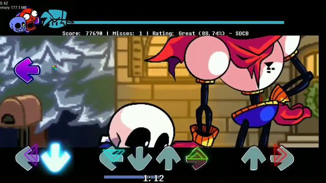 Double🦴Bone (skeleton bros V2) + PsychEngine PC Y MOB #jojosbizzareadventure #undertale смотреть онлайн