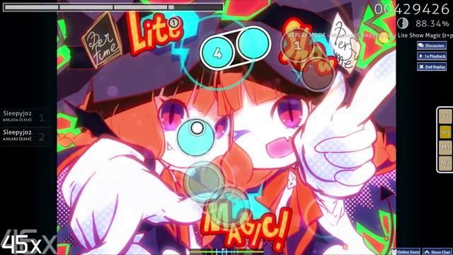 [Seizure Warning] Osu - Crack Traxxxx [Oracle's Hard] - Lite Show Magic смотреть онлайн
