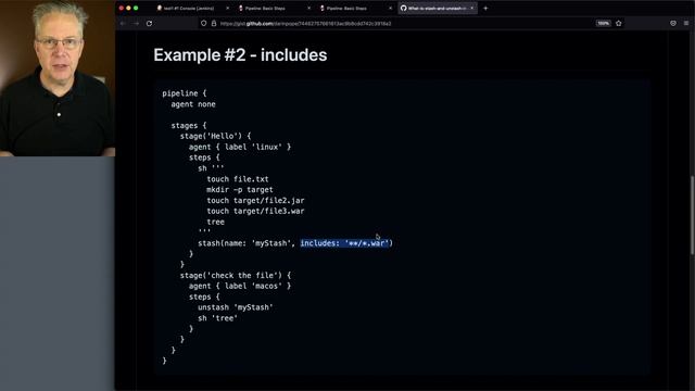 What Is stash and unstash in Jenkins? смотреть онлайн