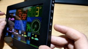 ДОМАШНЯЯ МЕТЕОСТАНЦИЯ С БЕСПРОВОДНЫМ ДАТЧИКОМ И WI FI. НАСТРОЙКА, ОБЗОР, ОТЗЫВ.