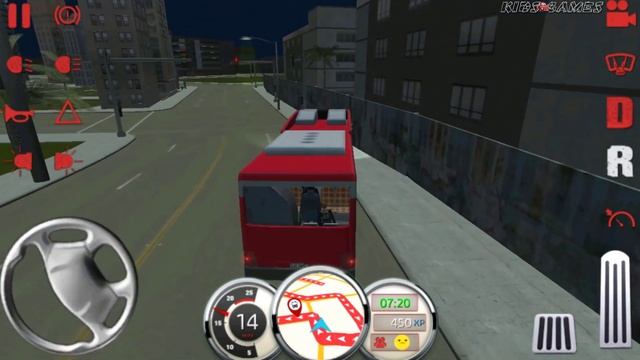 Bus Driving Simulator 17 - City Transport Drive - Android GamePlay смотреть онлайн
