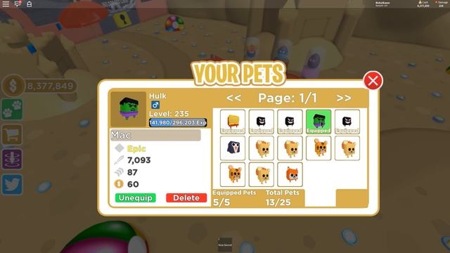 СОБРАЛ ВСЕХ ПИТОМЦЕВ СУПЕРГЕРОЕВ! НОВЫЙ СИМУЛЯТОР ПИТОМЦЕВ! Roblox Simulator смотреть онлайн