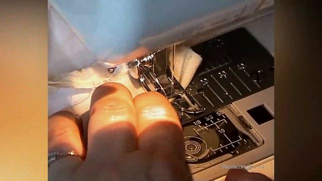 Заделка концов пояса юбки. Обработка пояса юбки. МК - Как сшить юбку