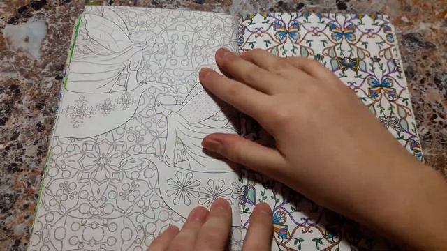 Обзор раскраски антистресс Лесные феи. смотреть онлайн