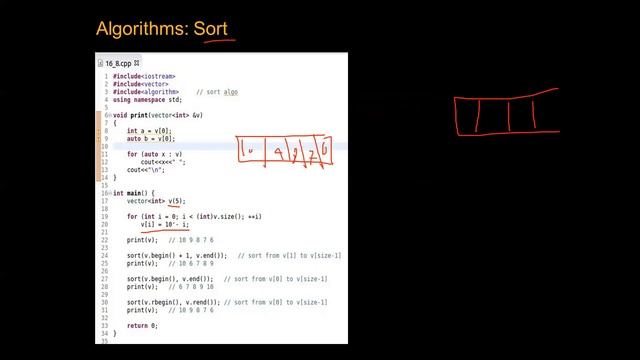 STL part 1 (introduction- vector - stack -queue - deque ) смотреть онлайн