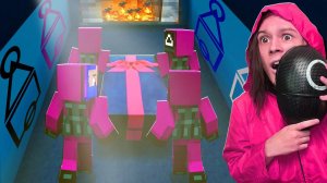 ВПЕРВЫЕ ПОПАЛ НА КЛАДБИЩЕ ИГРЫ В КАЛЬМАРА В МАЙНКРАФТ!