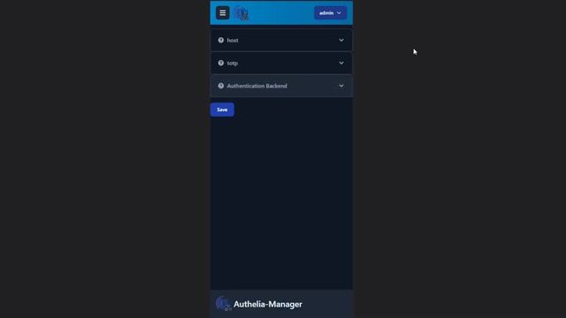Authelia-Manager UI Demo - 04/17/2023 смотреть онлайн