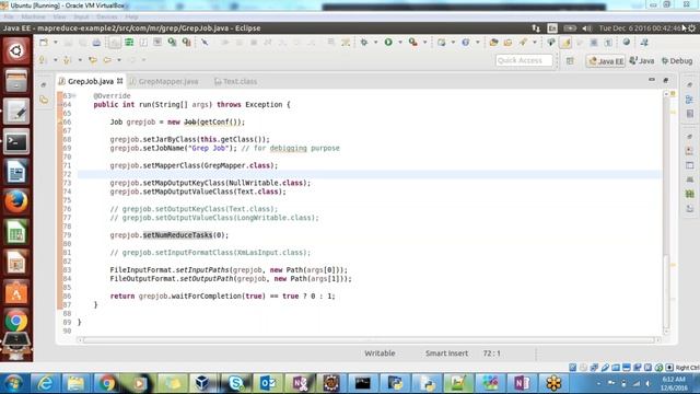 MAPREDUCE GREP PROGRAM ---- 9 смотреть онлайн