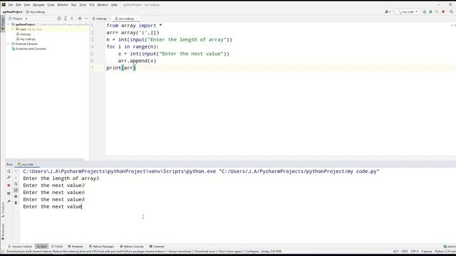 21 -Exploring User-Input Arrays and Search in Python: A Beginner's Guide смотреть онлайн