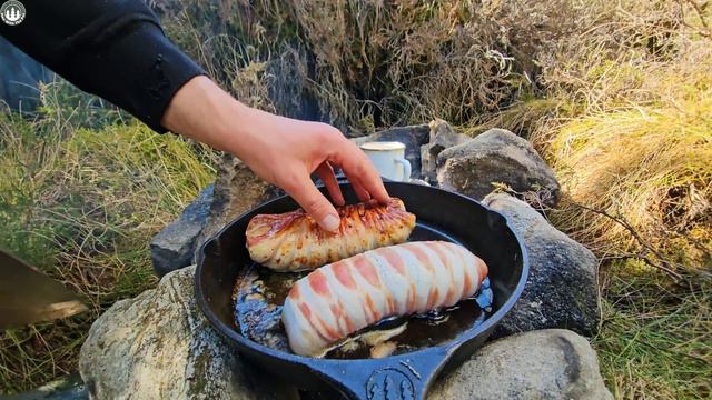 Bushcraft Breakfast You NEVER Ate This Good At Home   Relaxing ASMR Outdoors