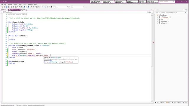 B4XPages смотреть онлайн