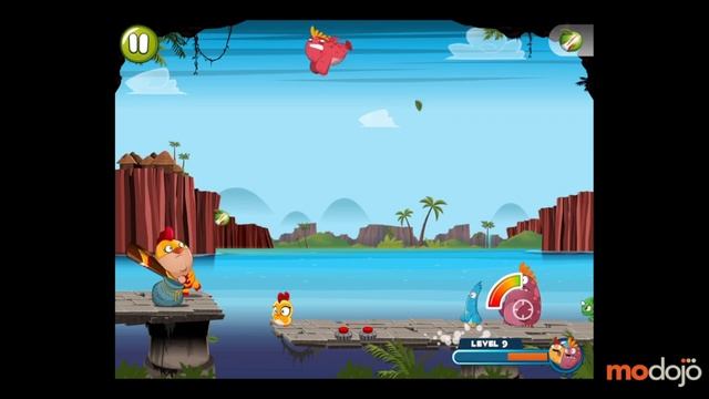 Chicken Boy (iPhone/iPad) Level 9 смотреть онлайн