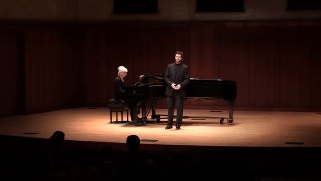 "Wasserflut," from 'Winterreise'--Andrew D. Whitfield, baritone; Jessica Paul, piano смотреть онлайн