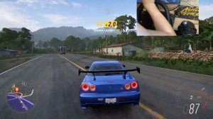 ЛУЧШАЯ Японская тачка в Forza Horizon 5 на РУЛЕ!