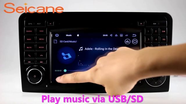 2 Din Radio 2005-2012 Mercedes Benz GL CLASS X164 DVD GPS Navigation system Supoort 4G WIFI смотреть онлайн