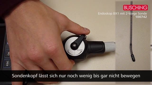 BUSCHiNG [Art.-Nr.: 100742] Endoskop BX1 mit 2-Wege Sonde 3,9 mm смотреть онлайн