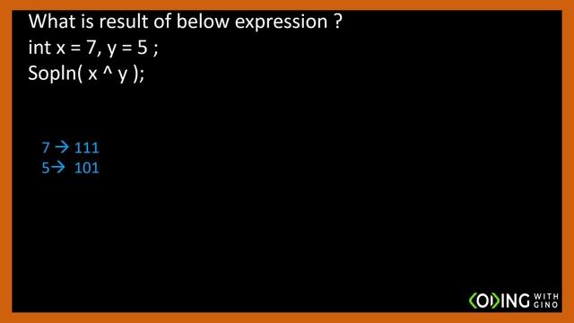 Tricky practice questions on Bitwise Operators for java 11 certification exam 1z0-819 смотреть онлайн