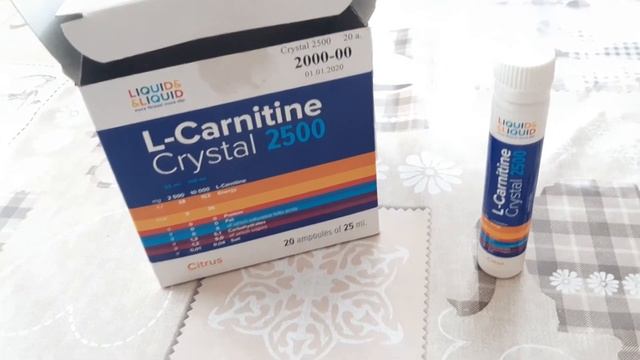 Liquid & Liquid | L-Carnitine Crystal 2500 | Обзор | Результат от применения | Эффективность
