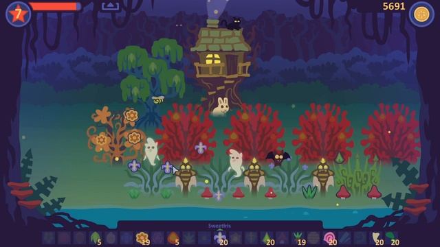 Let's Play VooDoo Garden- Rainy days and Bunny Upgrades смотреть онлайн