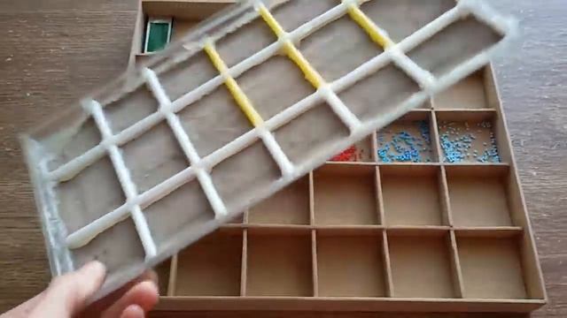 Органайзер для бисера своими руками. смотреть онлайн
