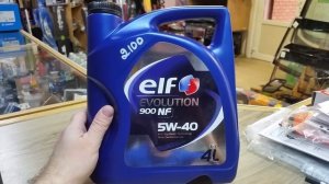 Моторное масло  Elf Evolution 900 NF 5w40. Часть 1