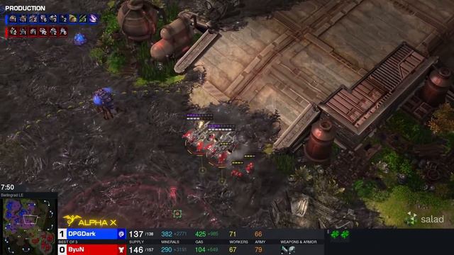 StarCraft 2 - DARK vs BYUN! - TeamLiquid StarLeague 8 смотреть онлайн