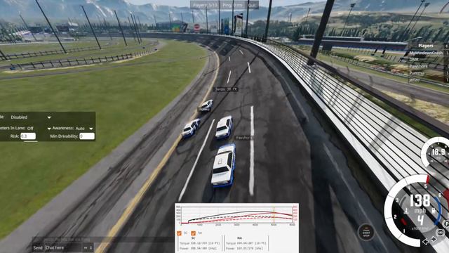 BeamNG DRAFT MOD With A Gen 4 NASCAR And Other Cars - BeamMP