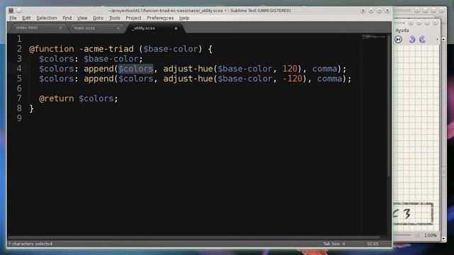 Curso Sass y Compass - 17 - Funciones y argumentos variables смотреть онлайн