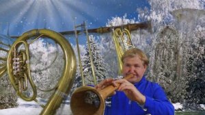 Antonio Vivaldi «Largo» from «Winter»  Владимирский рожок - Евгений Несмачный