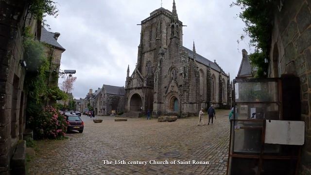 Wandering around Locronan Brittany France. A 5-minute video giving a taste of this charming village смотреть онлайн