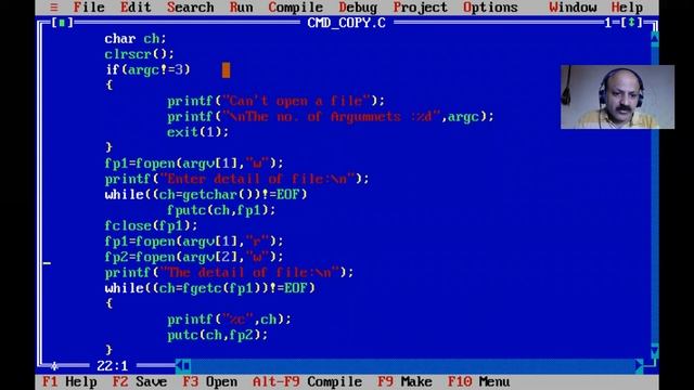 Copy a File Using Command Line Arguments in C Programming Language смотреть онлайн