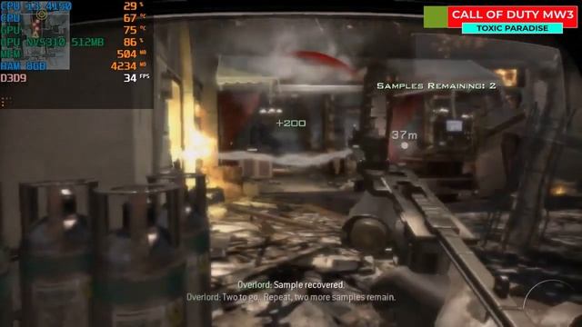 TOXIC PARADISE | cALL OF dUTY mODERN wARFARE 3 смотреть онлайн