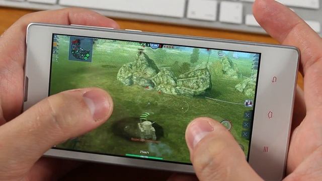 Как идет WOT Blitz на Xiaomi Redmi 1s смотреть онлайн