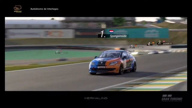 GTsport Daily race B, gr.4 at Interlagos смотреть онлайн