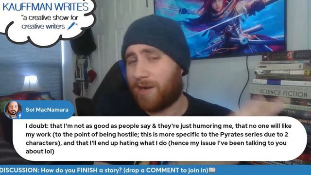 How to Finish a Story Discussion and Creative Writing Sprints - Kauffman Writes #82 смотреть онлайн