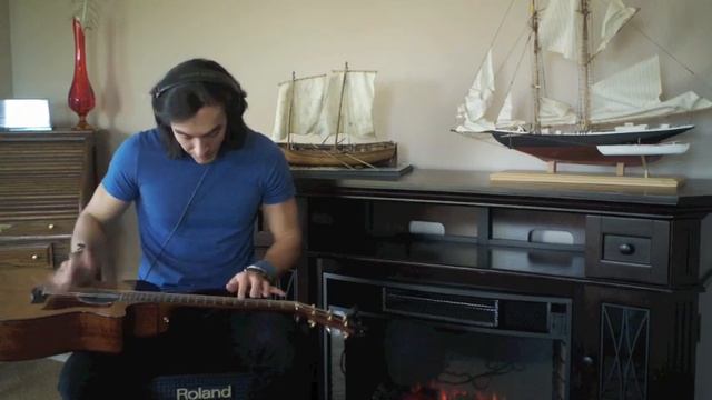 Insane Acoustic Guitar Lap Tapping (Canon in D) смотреть онлайн