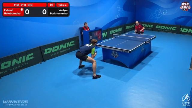 21:45 Evhenii Holoborodko 1-3 Vadym Parkhomenko West 6 WIN CUP 29.05.2023 | TABLE TENNIS WINCUP смотреть онлайн