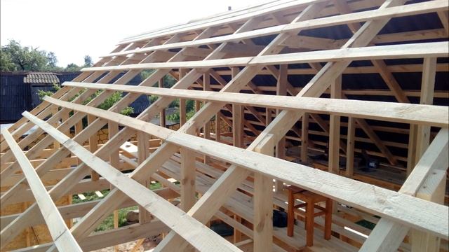 Каркасный гараж своими руками/frame garage with their own hands смотреть онлайн