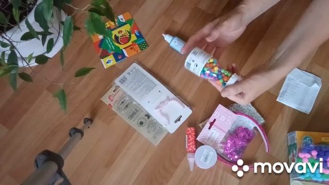 Обзор покупок материалов для творчества из магазина АШАН и 1000 мелочей смотреть онлайн