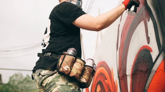 ГРАФФИТИ НА ДЕТСКОЙ ПЛОЩАДКЕ | Youfeelmyskill | Стрит-арт смотреть онлайн