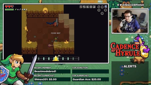 ? NEW ZELDA GAME! | Cadence of Hyrule: Crypt of the NecroDancer смотреть онлайн