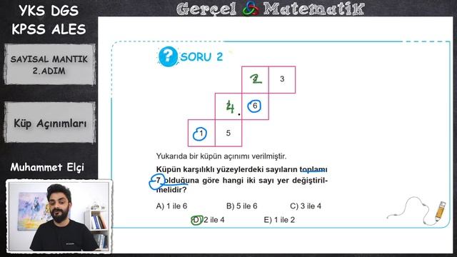 SAYISAL MANTIK 2. ADIM (KÜP AÇINIMLARI) 2023 YKS DGS KPSS ALES #DGS #KPSS #ALES смотреть онлайн