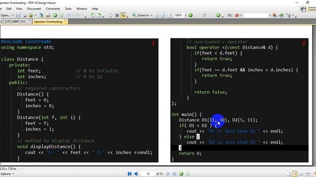 11-Operator Overloading in c++ смотреть онлайн
