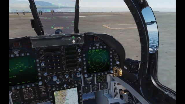 DCS F/A-18C. Запуск, взлёт и посадка смотреть онлайн