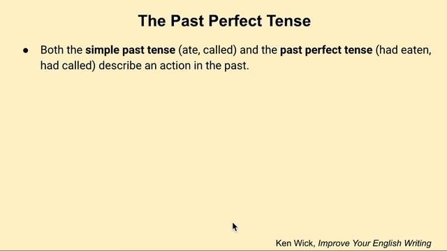 19 Three-Step Editing Process: Shorter Verb Phrases and the Past Perfect Tense смотреть онлайн