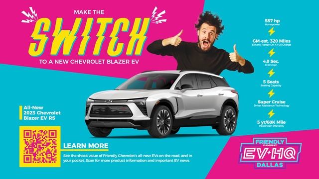 2023 Chevy Blazer EV RS смотреть онлайн