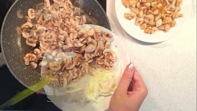 Жульен классический рецепт с курицей и грибами смотреть онлайн