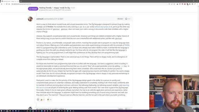 Commentary on Friction in Language Design смотреть онлайн